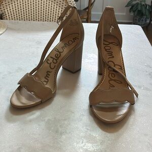 Size 10 Sam Edelman heels. 3 inch block heel